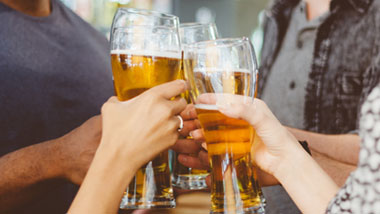 beer glass cheers